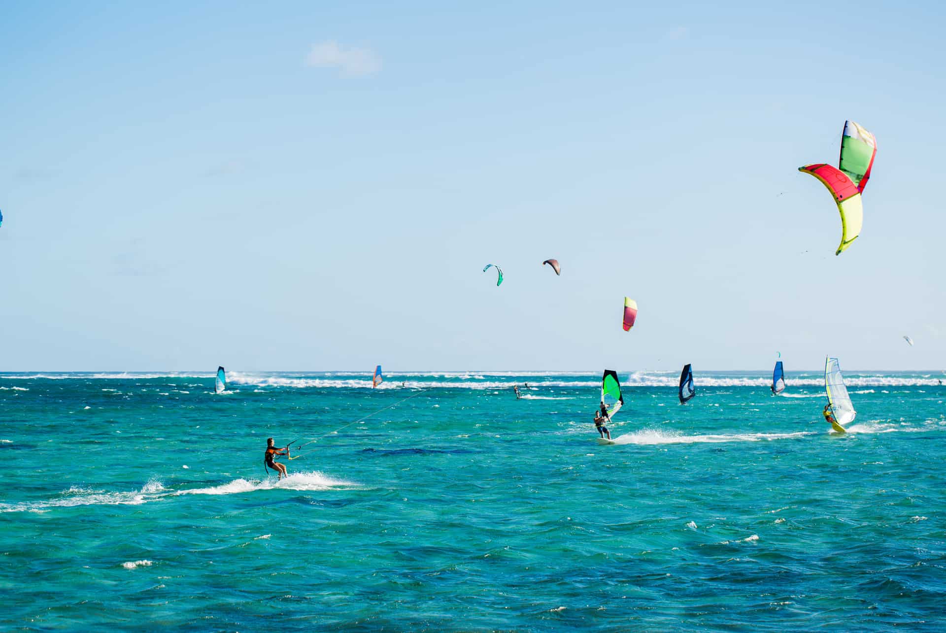 maurice en juin kite surf