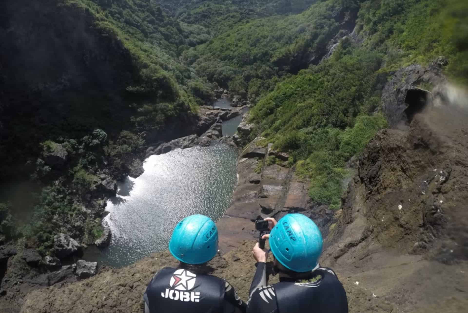 excursion canyoning maurice