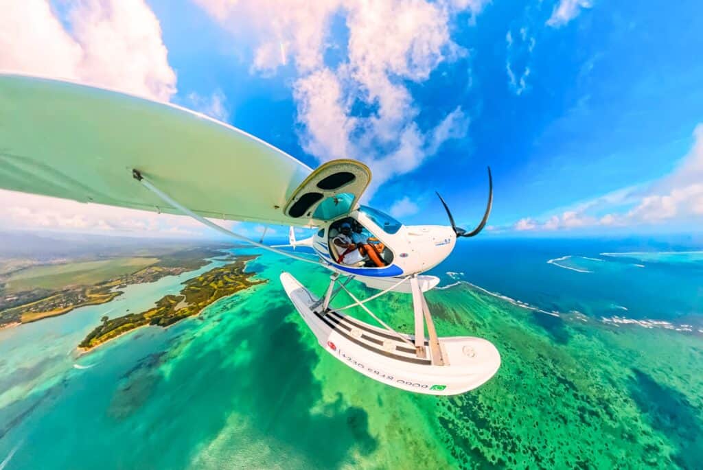 Vol en hydravion depuis Belle Mare