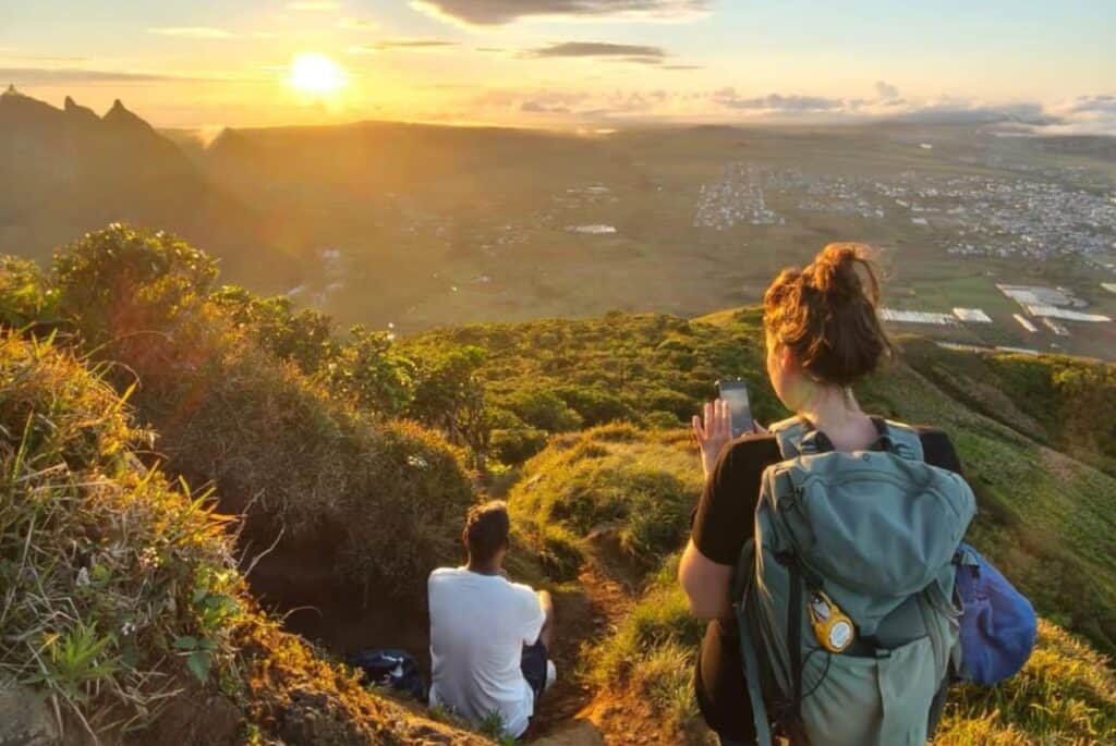 Randonnée au Pouce avec un guide de la région