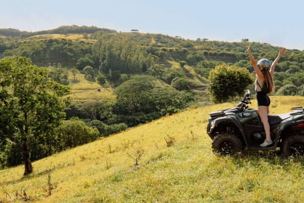 Excursion en quad dans la réserve de Bel Ombre