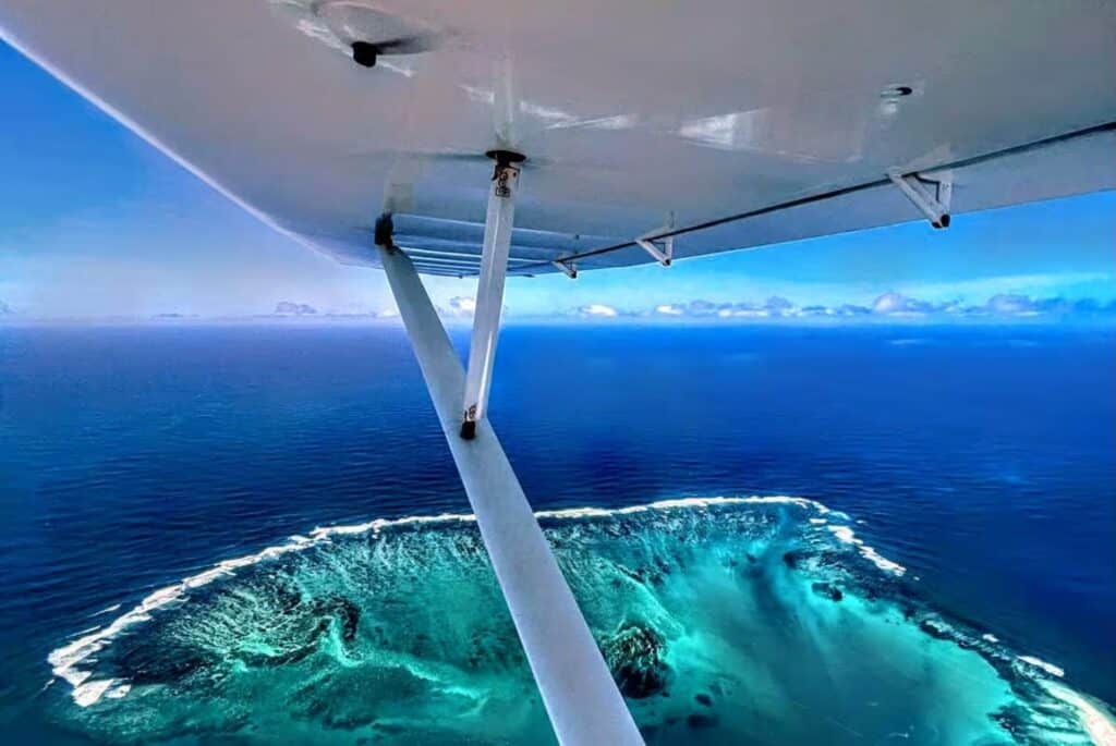 Vol en hydravion depuis Belle Mare