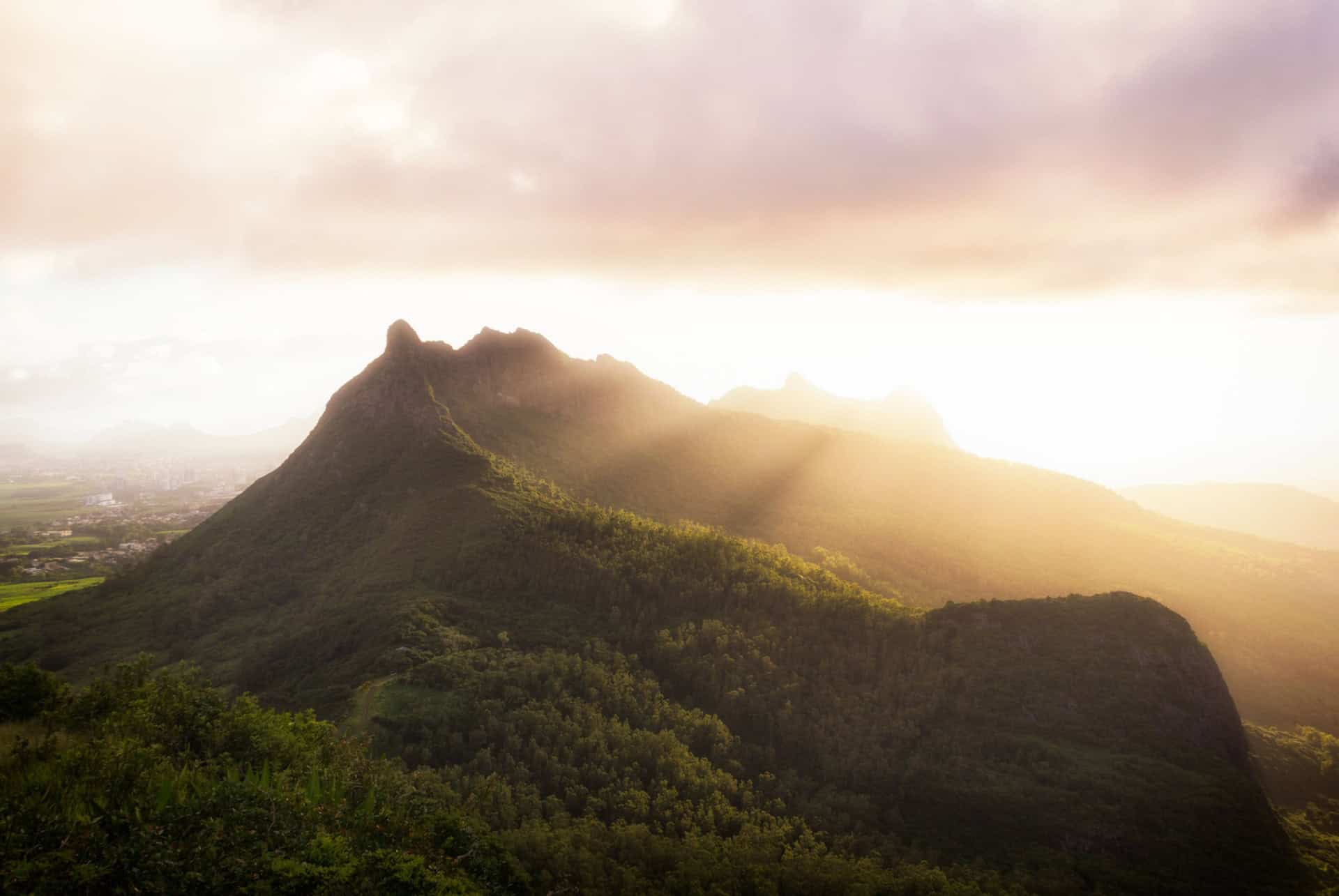 Montagne du Pouce meuilleures randonnees à l'ile maurice