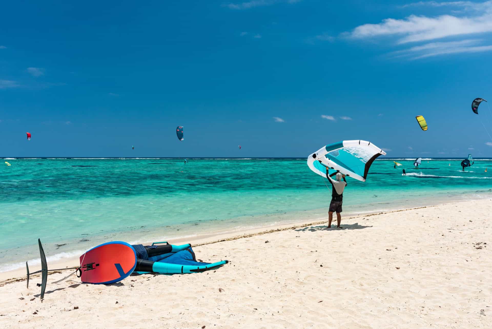 kite surf le morne