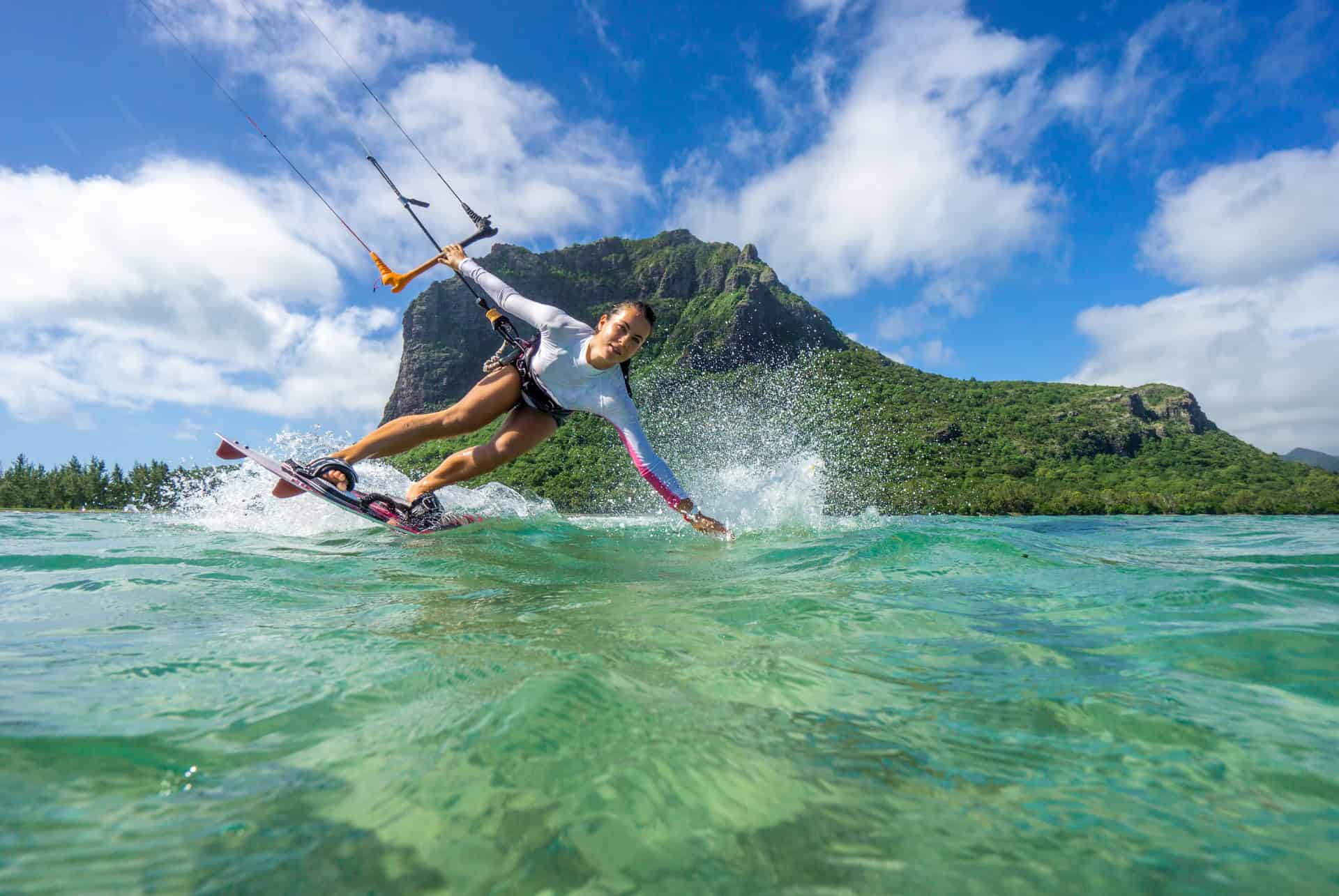 kitesurf ile maurice