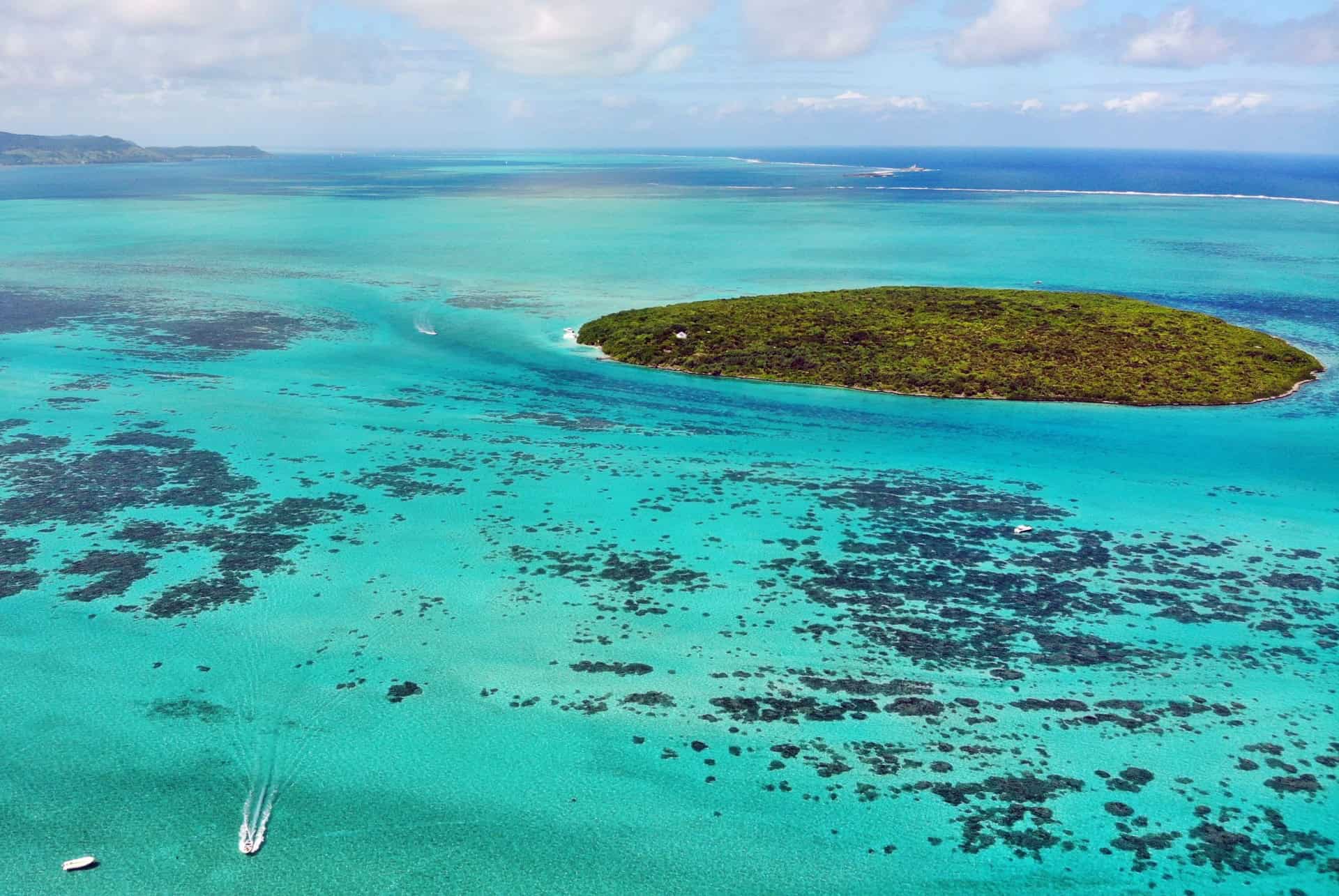 ile aux aigrettes ilots autour maurice