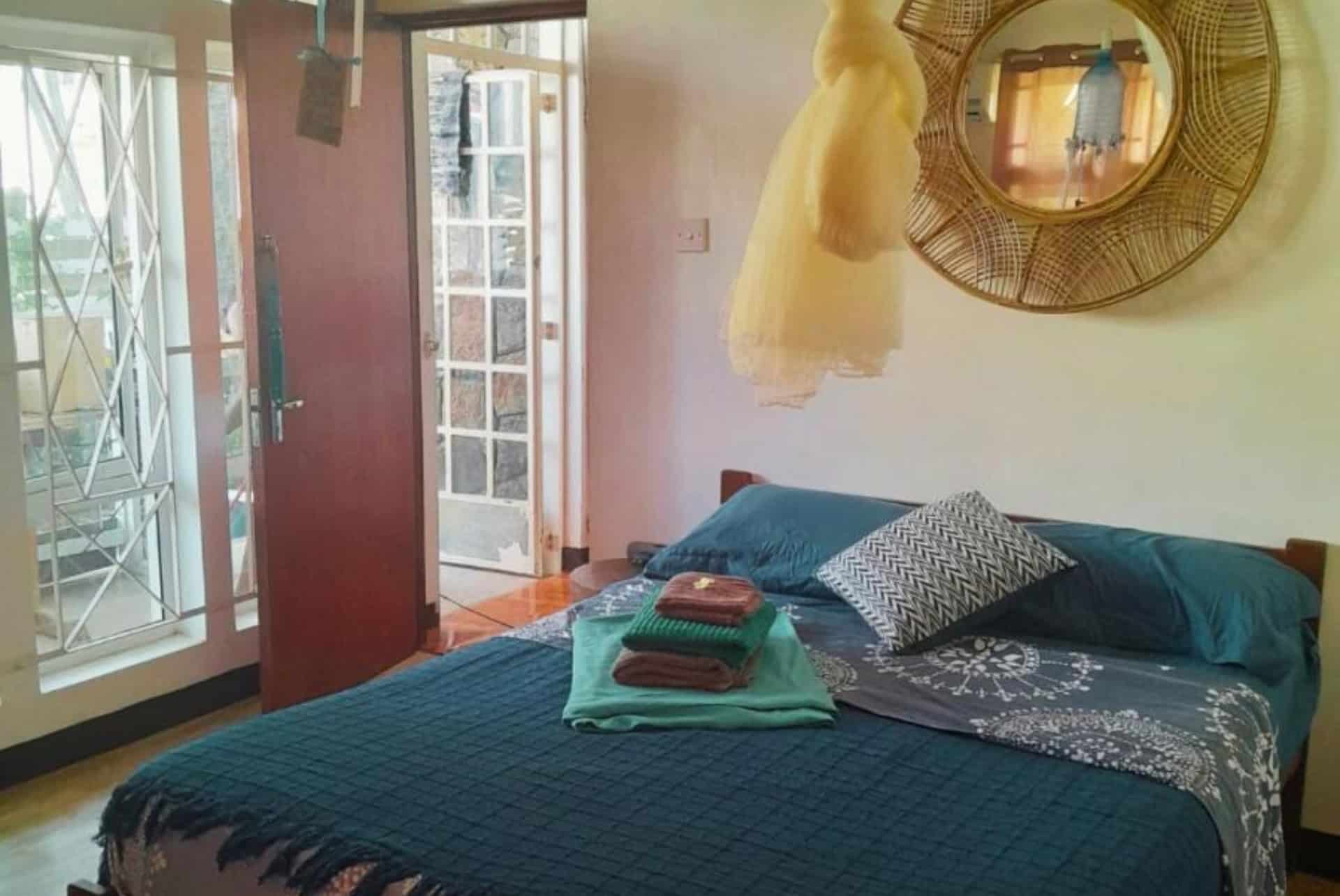 Lakaz Metiss Arobaz chambre où dormir à blue bay