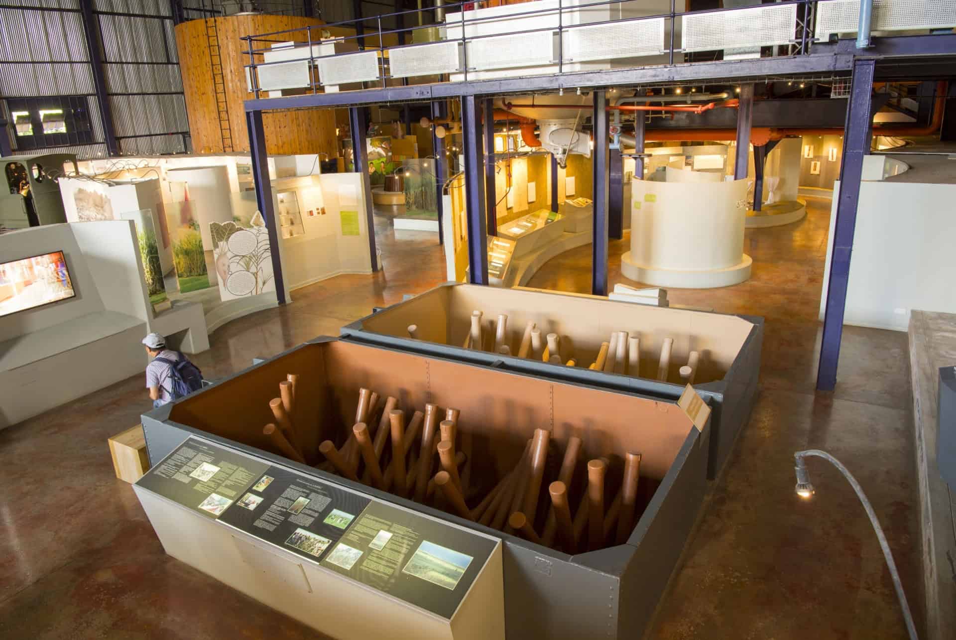 interieur musee aventure du sucre