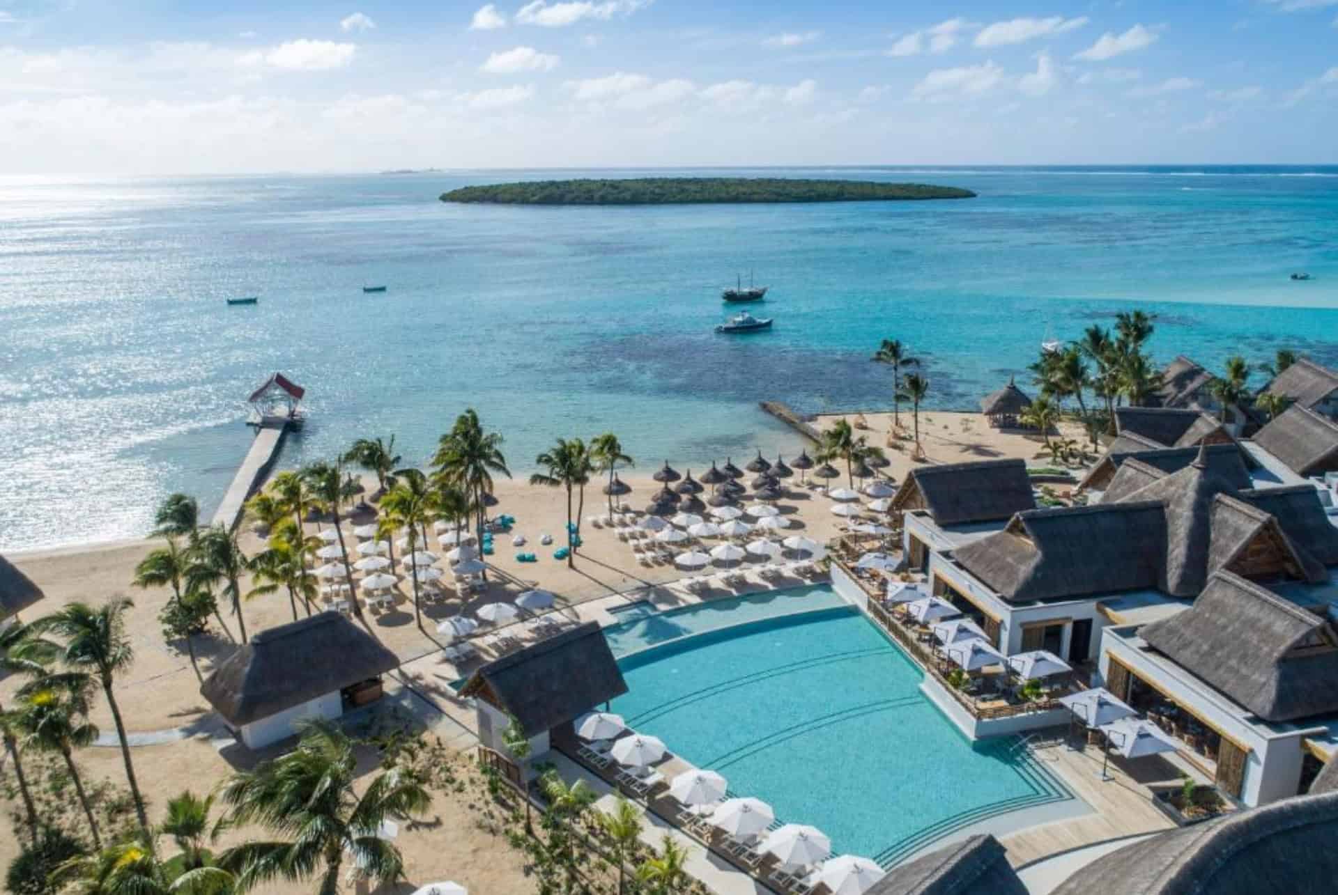 preskil island resort vue plage privee